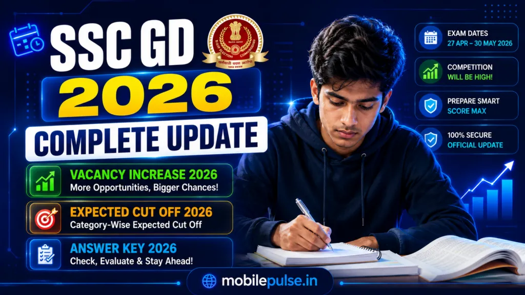 SSC GD 2026: Vacancy, Expected Cut Off & Answer Key