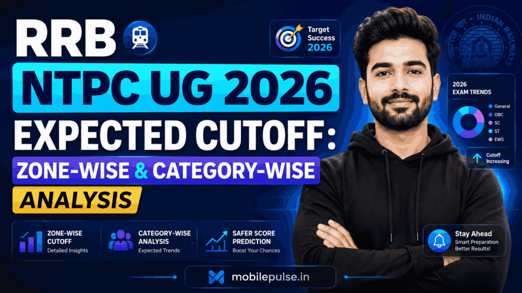 RRB NTPC UG 2026 Expected Cutoff: Zone-Wise and Category-Wise Analysis